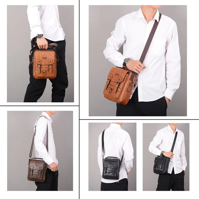 Multi-function Business Man's ShoulderCrossbody Bag