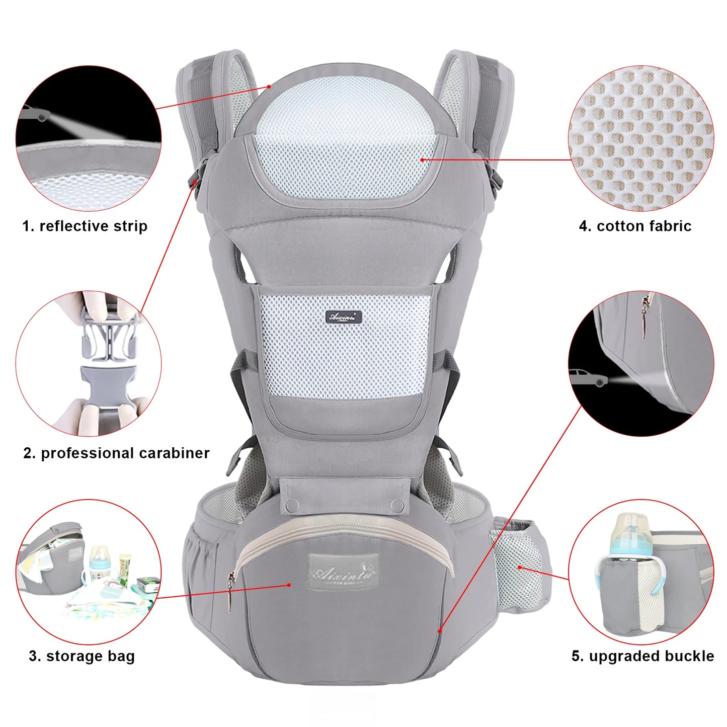Baby Wrap Sling Travel Backpack