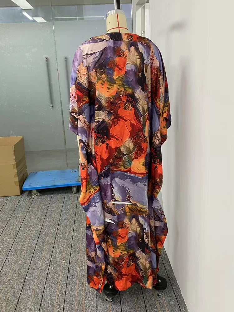Elegant Vintage Maxi Dress