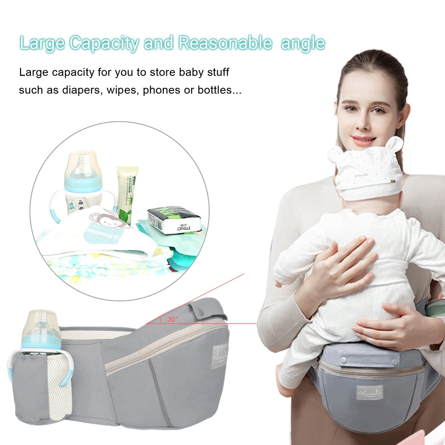 Baby Wrap Sling Travel Backpack
