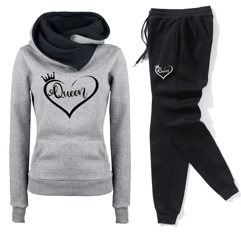 Casual Sweat Pant Long Sleeve Pullover