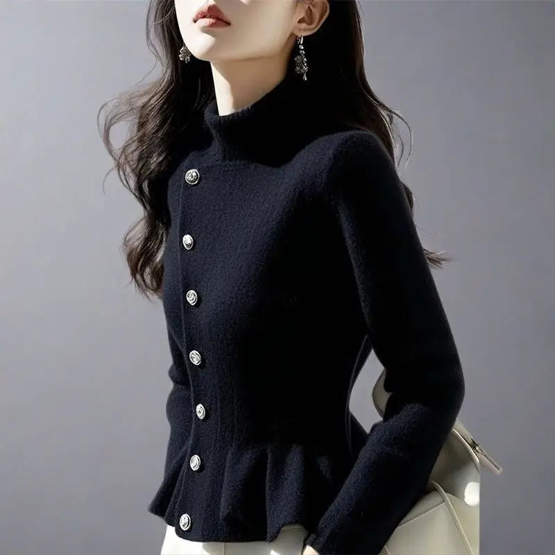 Turtleneck Knitted Sweater