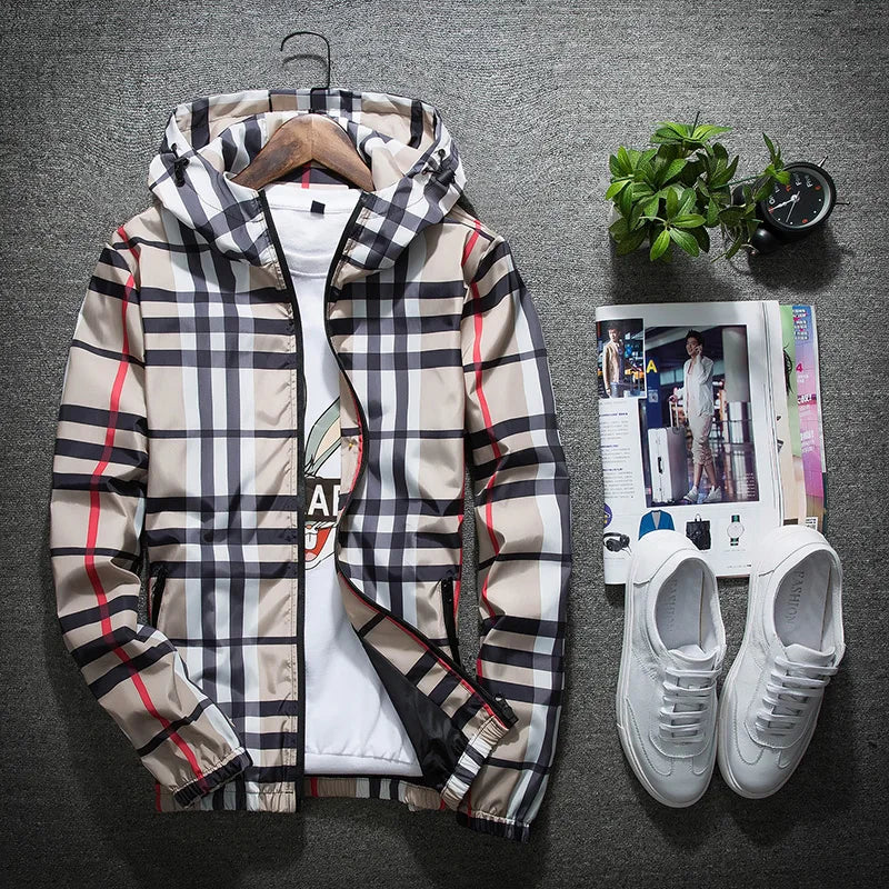 Classic Plaid Breath Jacket