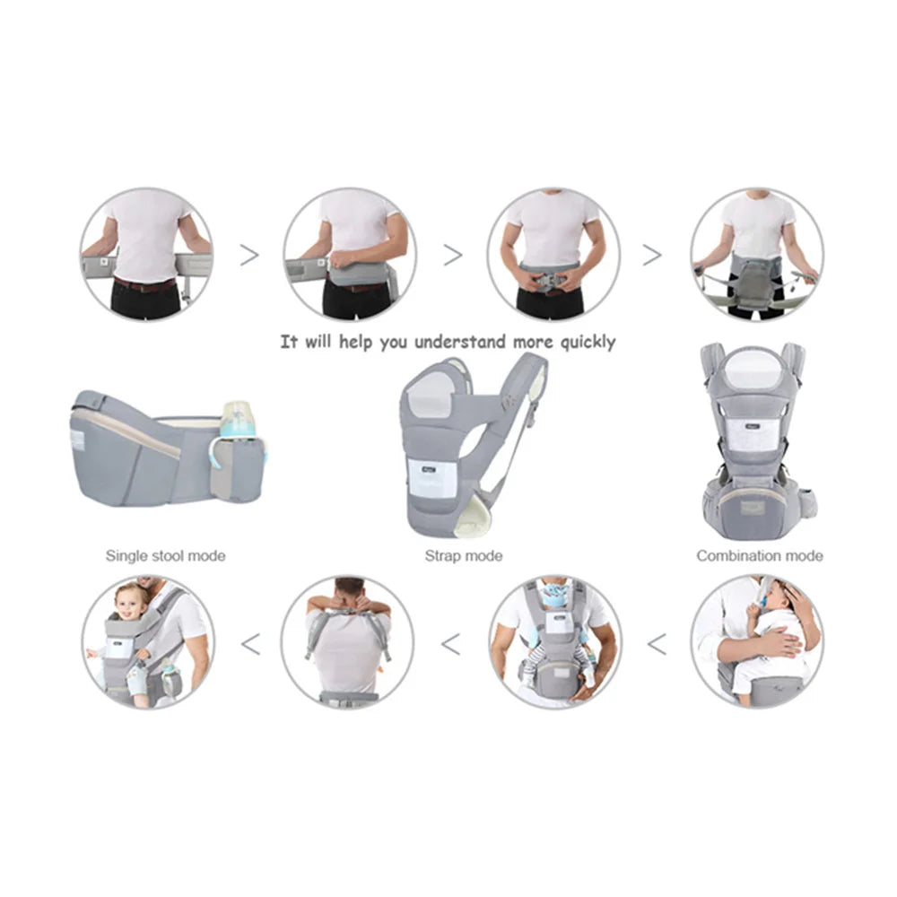 Baby Wrap Sling Travel Backpack