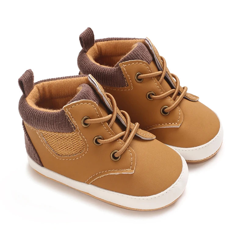 High Top New 0-18M Baby Walking Casual Sports Shoes