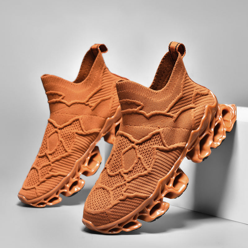 Mens Lightweight Breathable, Shock-Absorbing Comfort Running Shoe