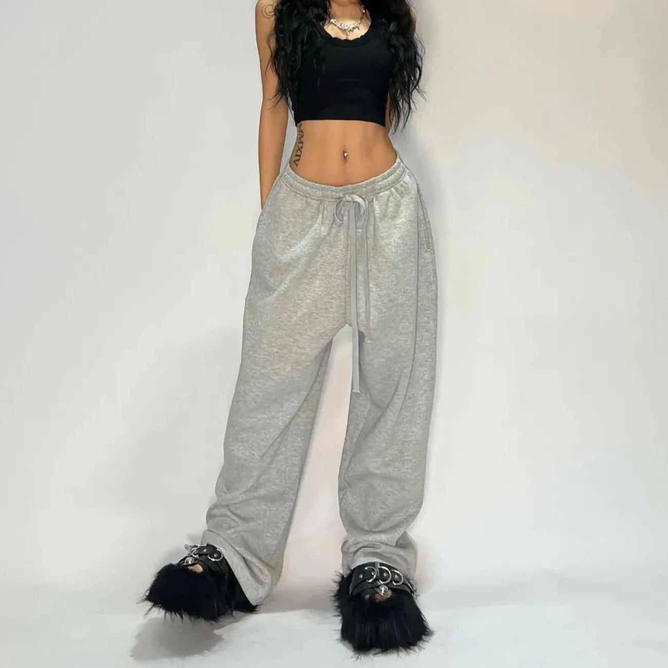 Casual Loose Straight Leg Pants
