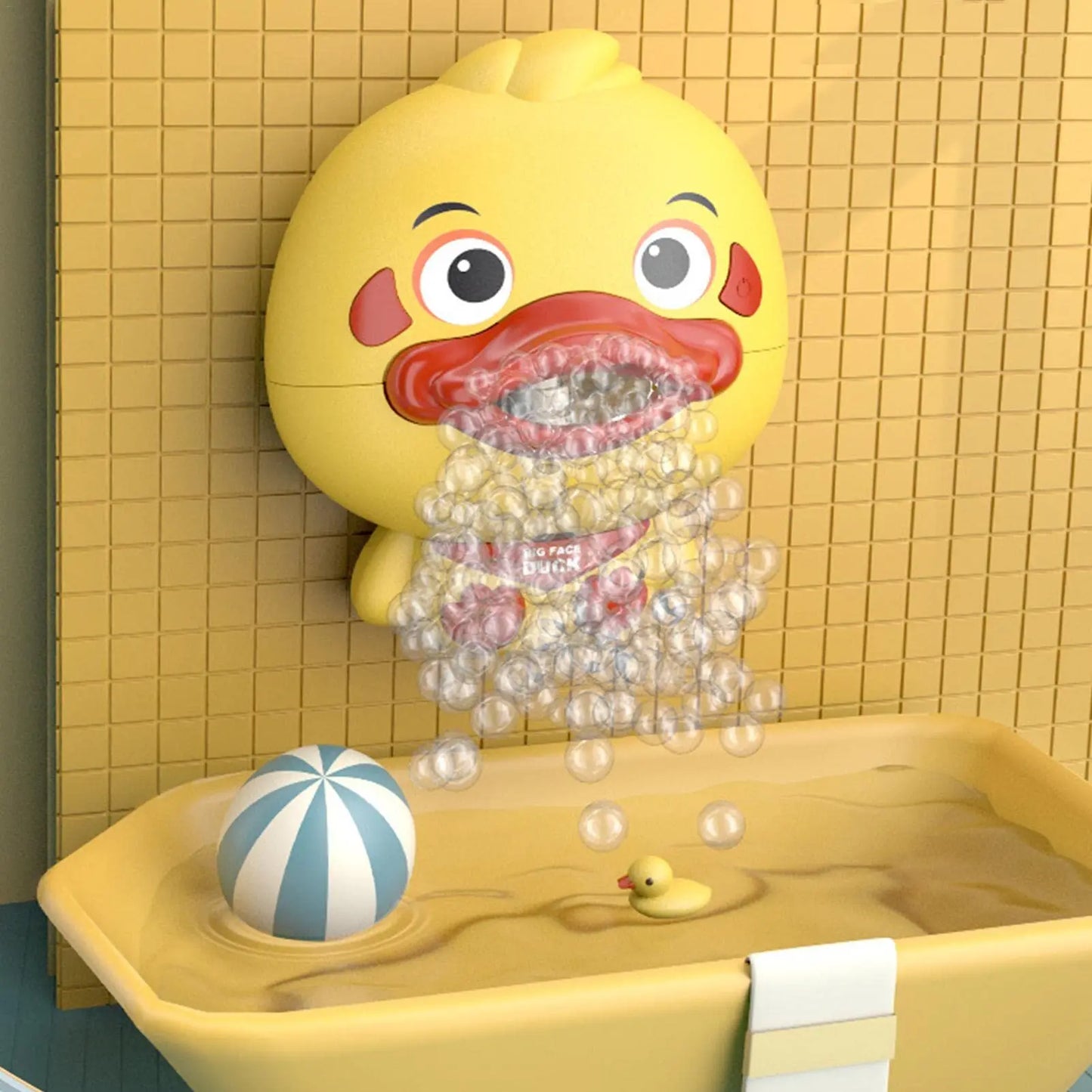 Baby Bubble Bathing Toys Duck Music Kids Bath Toy