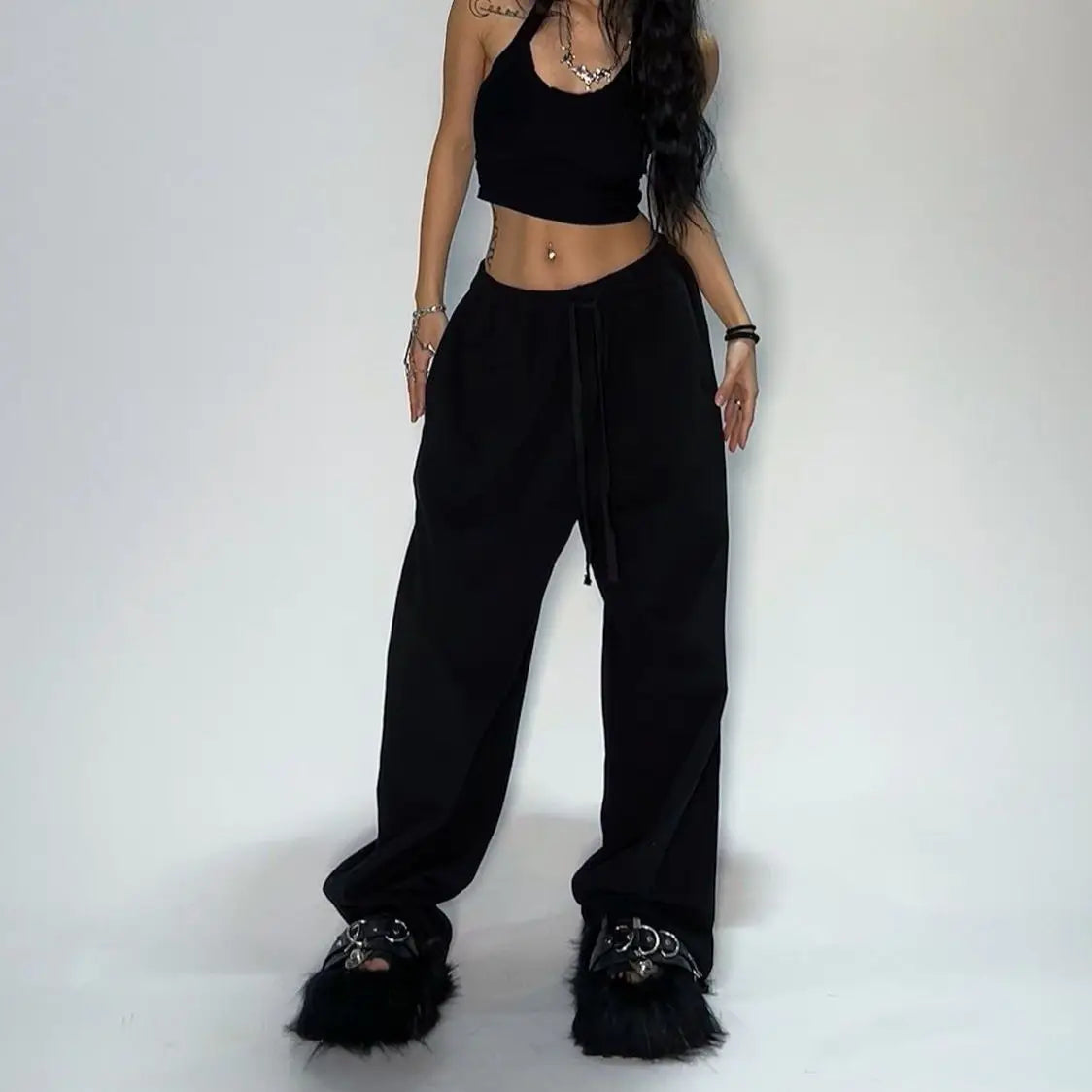 Casual Loose Straight Leg Pants