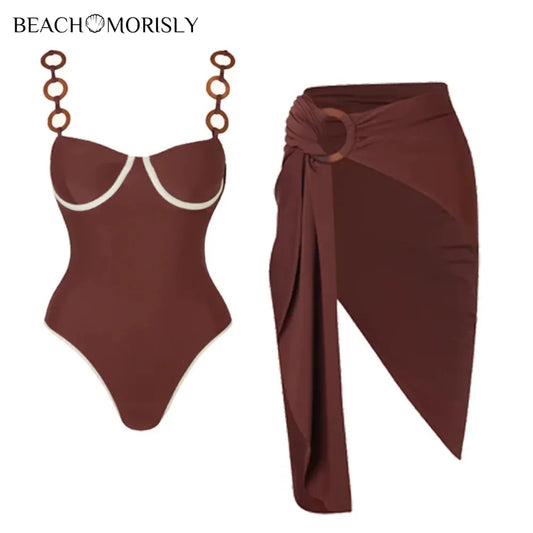 One Piece Swimwear with wrap