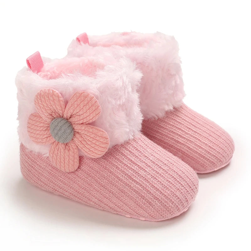 0-18M  Plush Ankle Boot