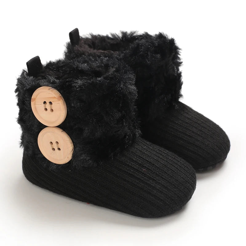 0-18M  Plush Ankle Boot