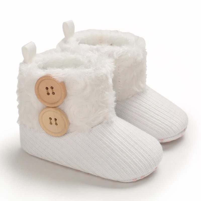 0-18M  Plush Ankle Boot