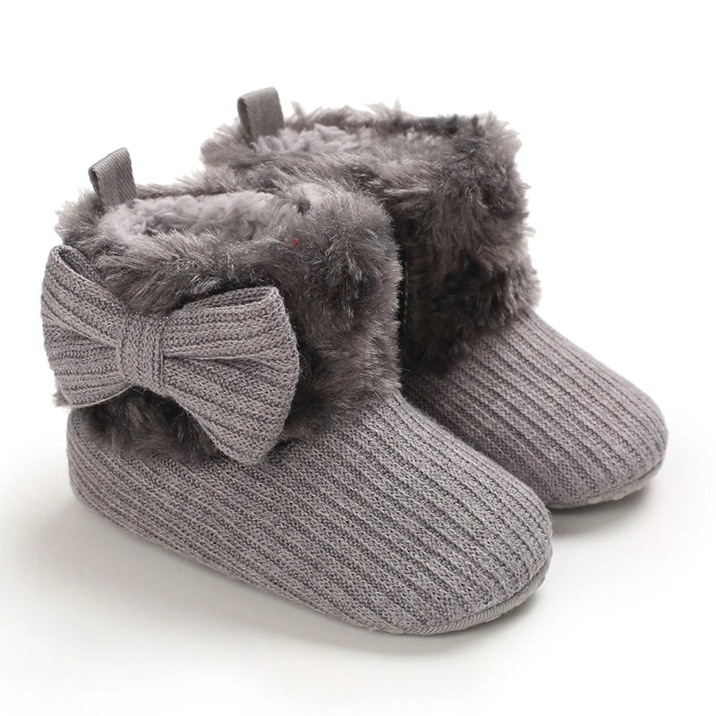 0-18M  Plush Ankle Boot