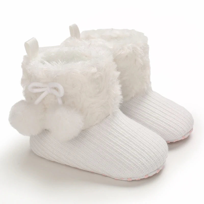 0-18M  Plush Ankle Boot