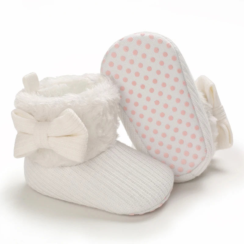 0-18M  Plush Ankle Boot