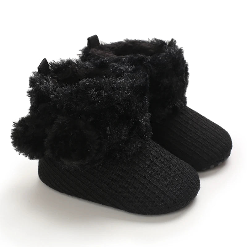 0-18M  Plush Ankle Boot