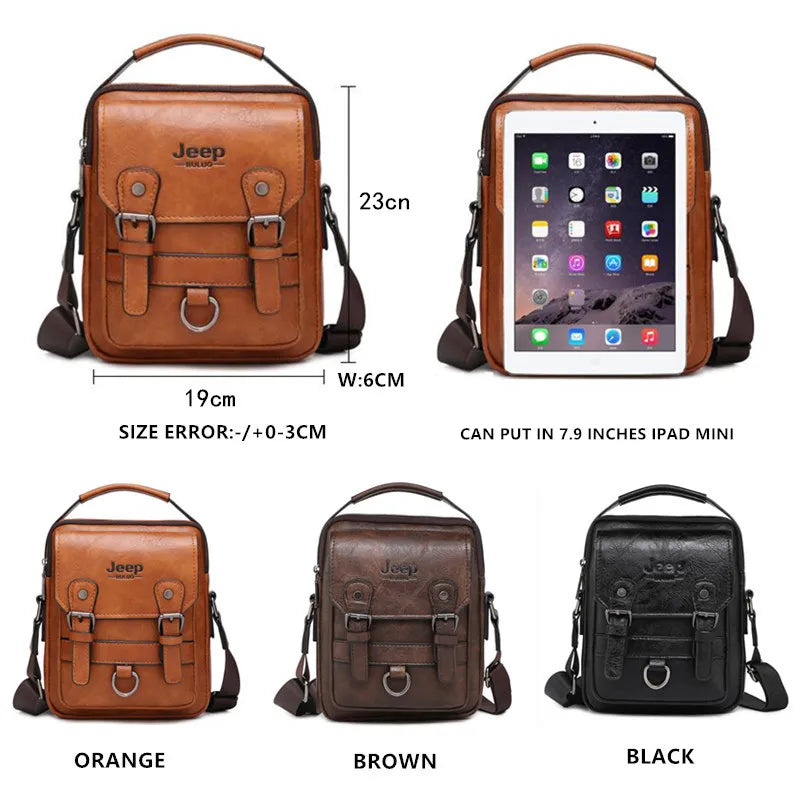 Multi-function Business Man's ShoulderCrossbody Bag