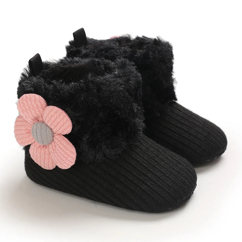 0-18M  Plush Ankle Boot