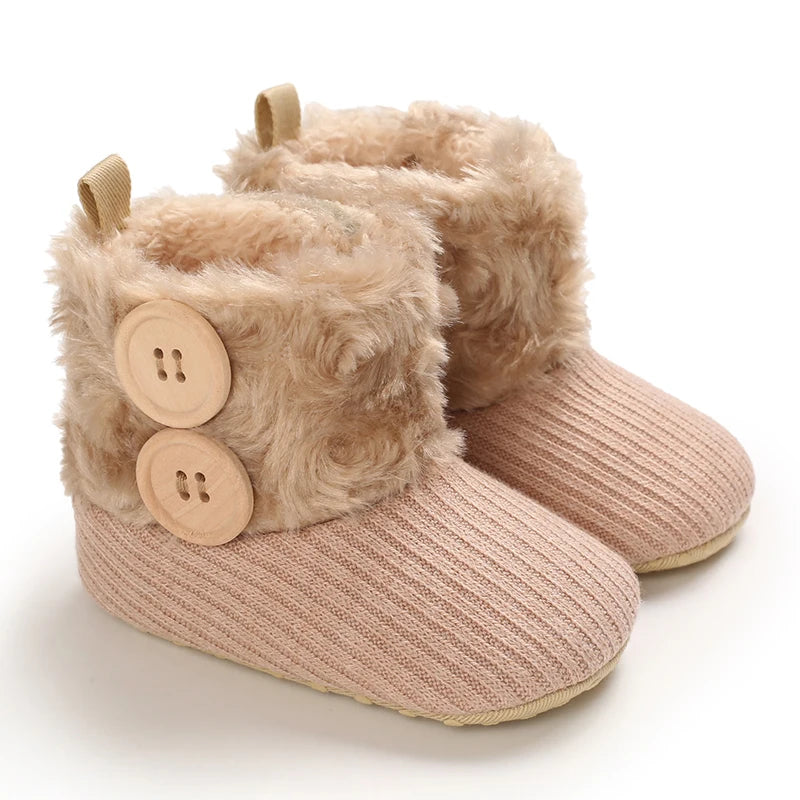 0-18M  Plush Ankle Boot