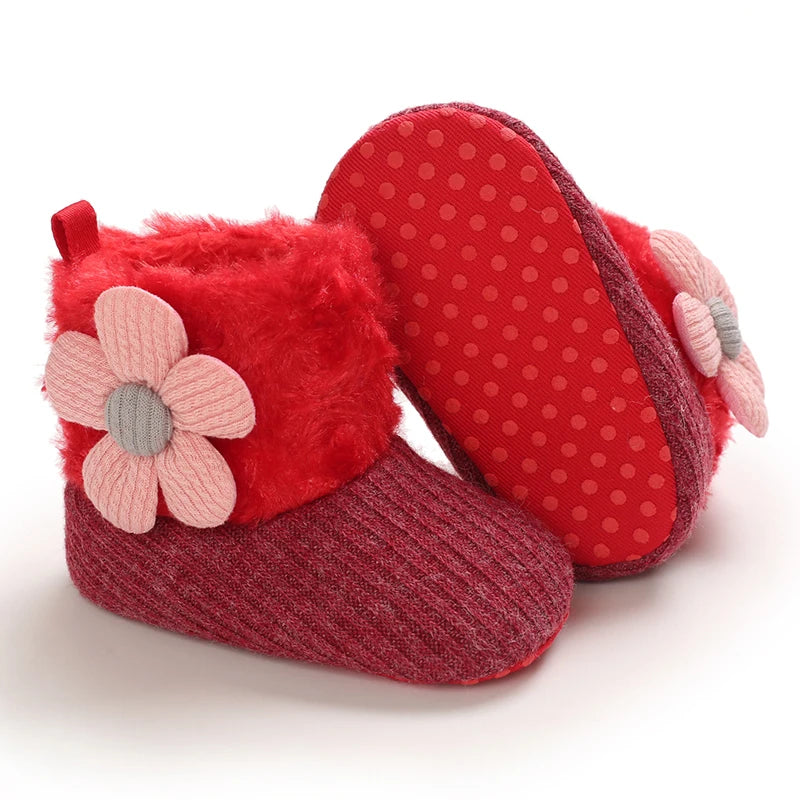 0-18M  Plush Ankle Boot