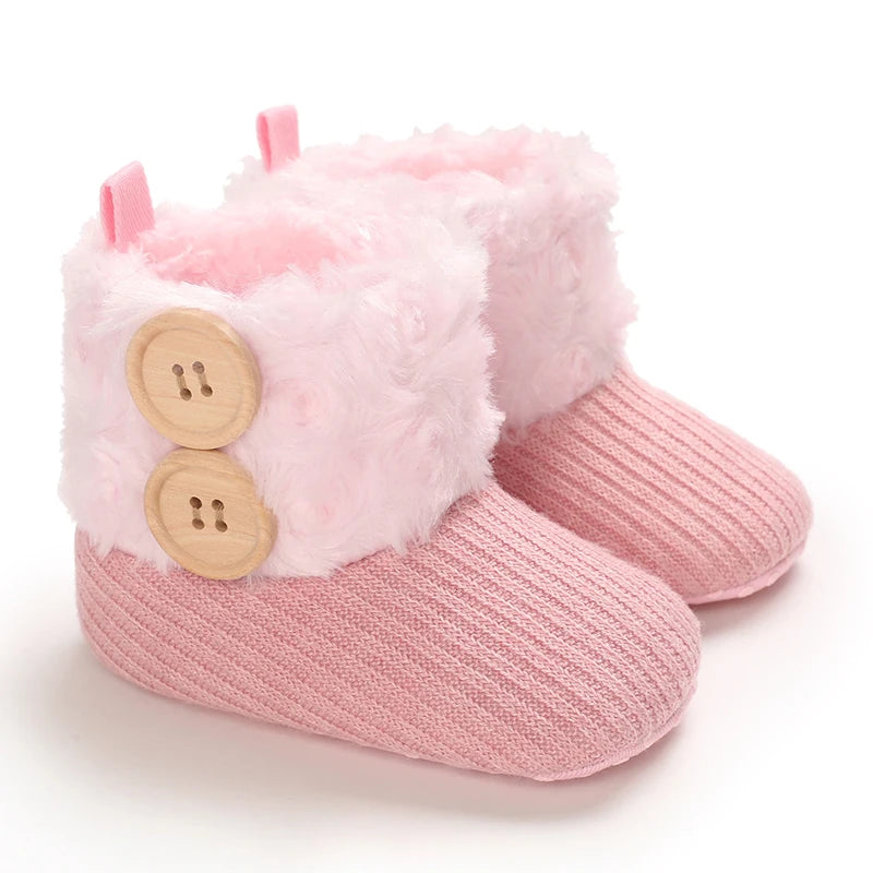 0-18M  Plush Ankle Boot
