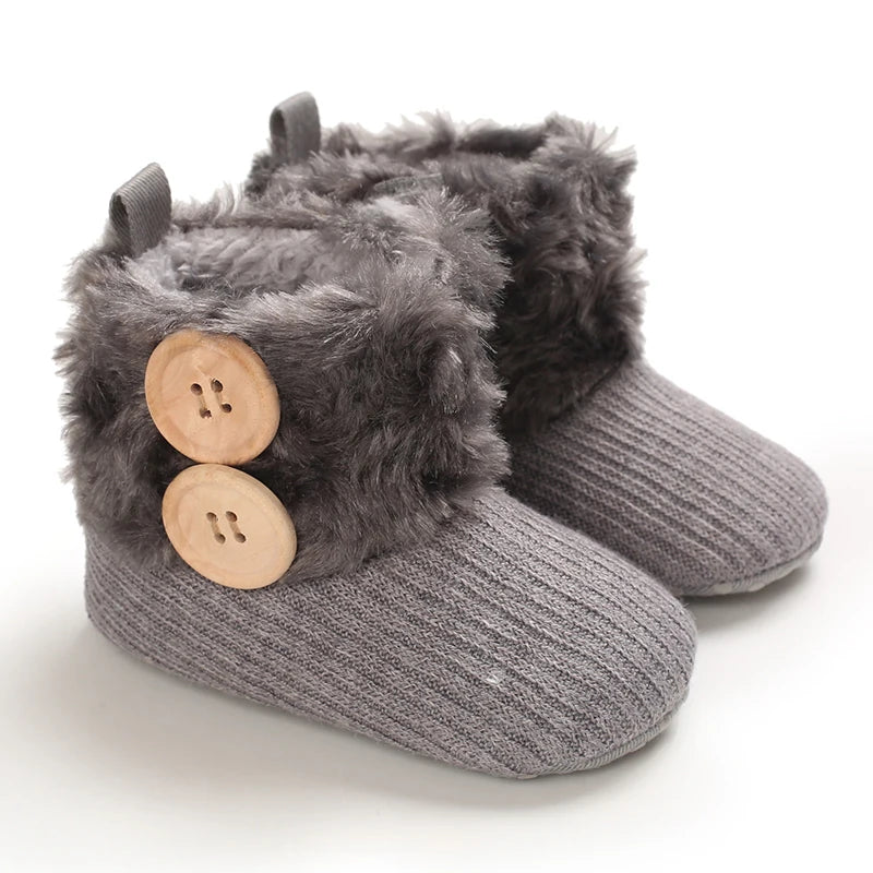 0-18M  Plush Ankle Boot