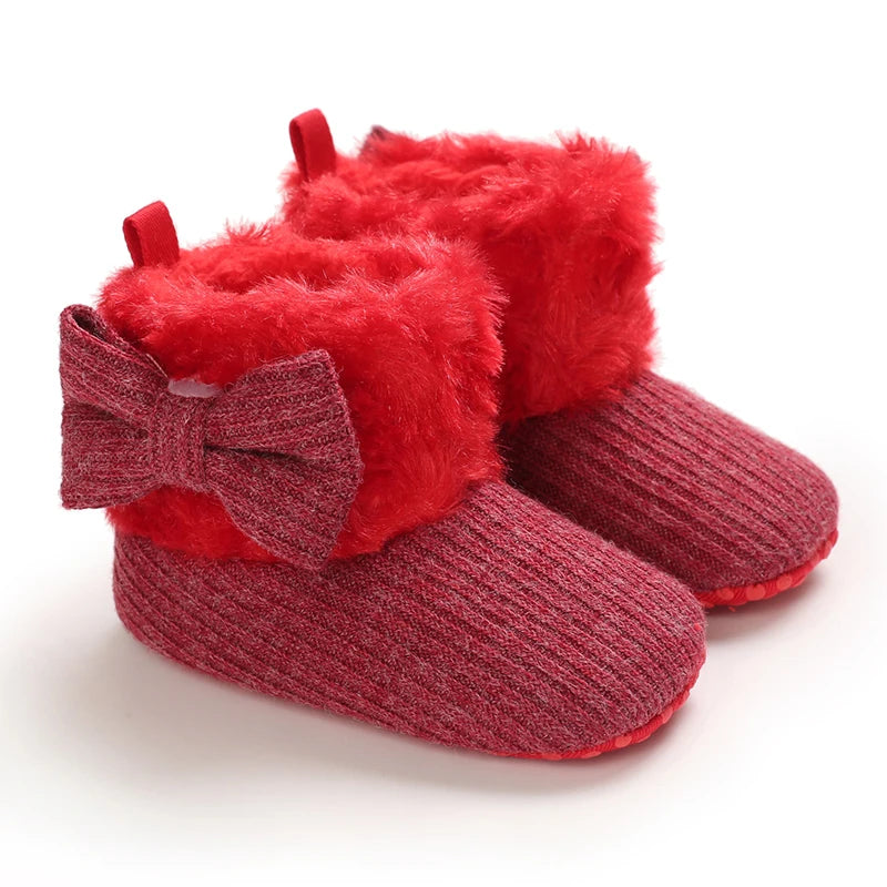 0-18M  Plush Ankle Boot