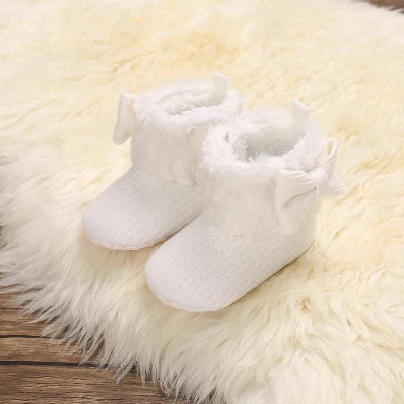 0-18M  Plush Ankle Boot