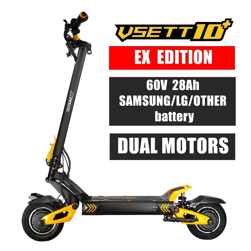 10+ 10 Inch Off-Road Electric Scooter