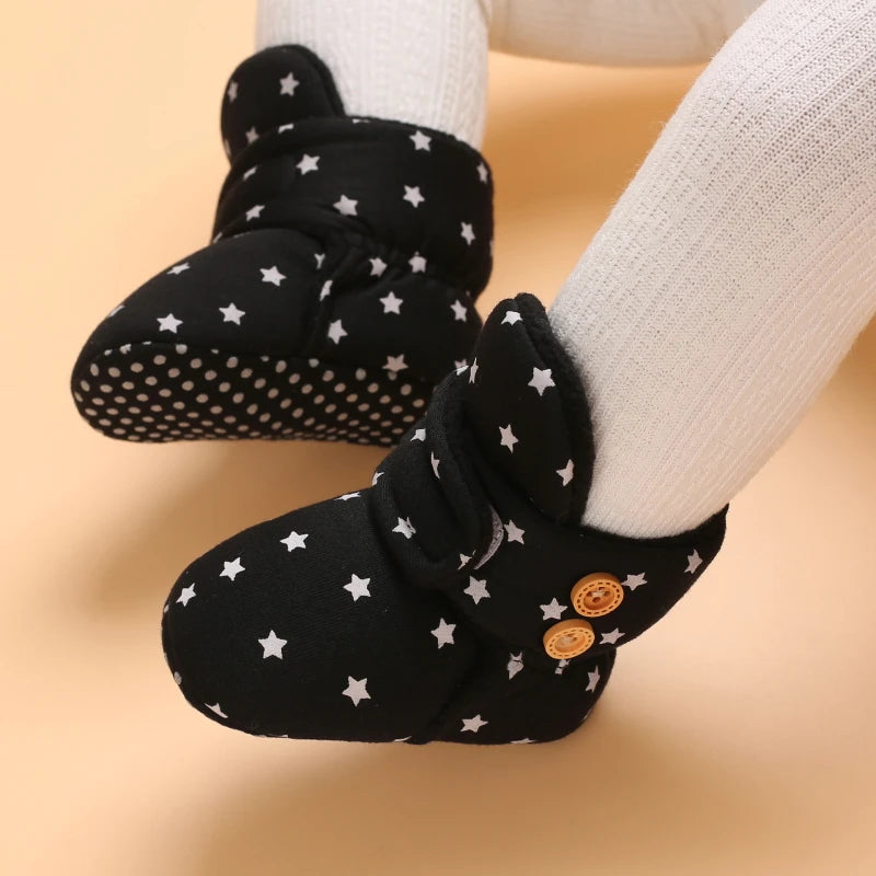 0-18M  Plush Ankle Boot