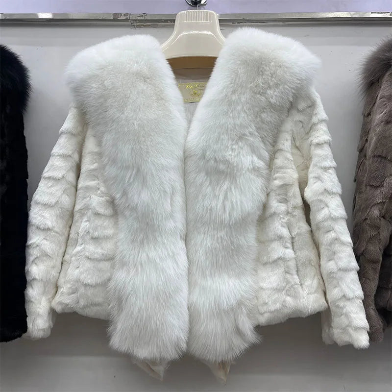 Fur  Collar Coat