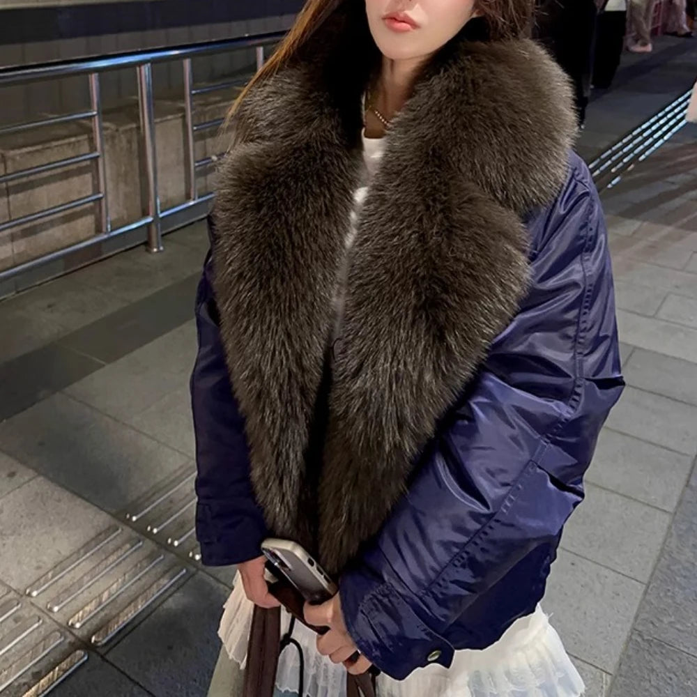 White Goose Down Coat