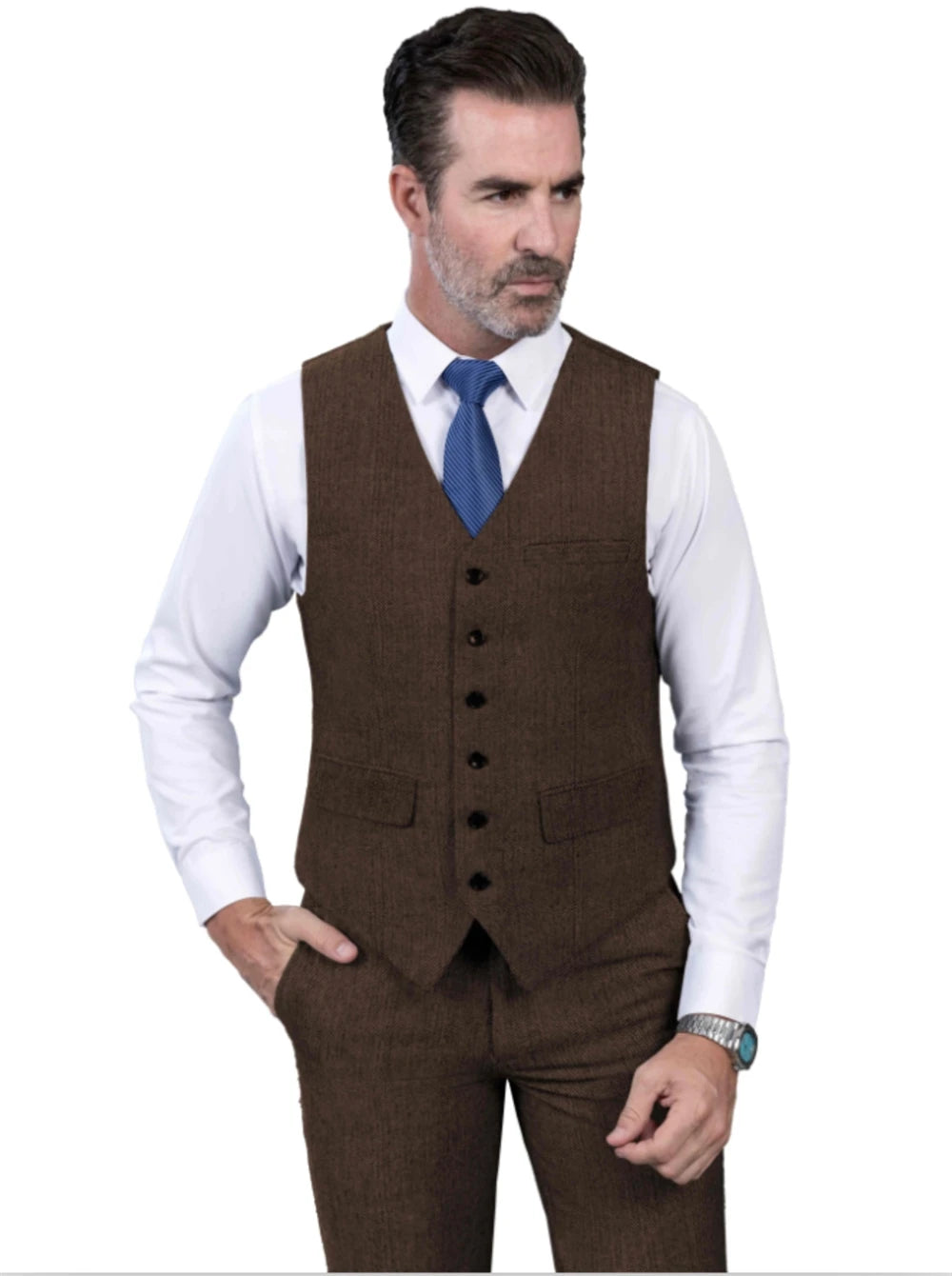 Men's Elegant Suit 3pcs