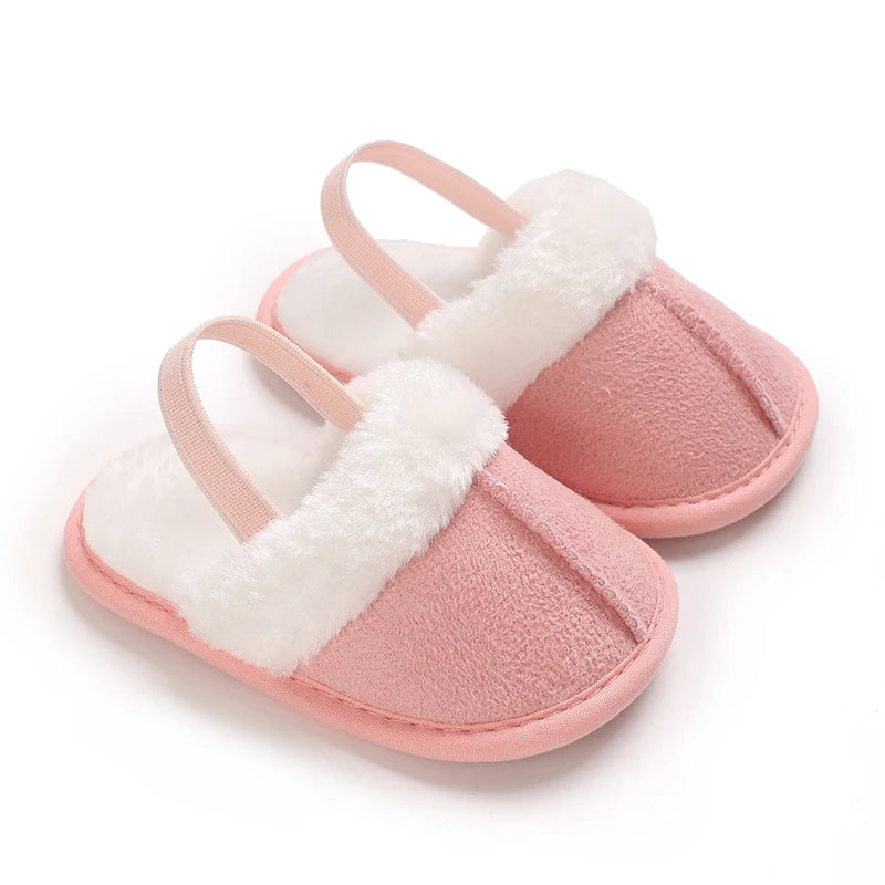 Casual Soft Soled and Plush Baby Shoes