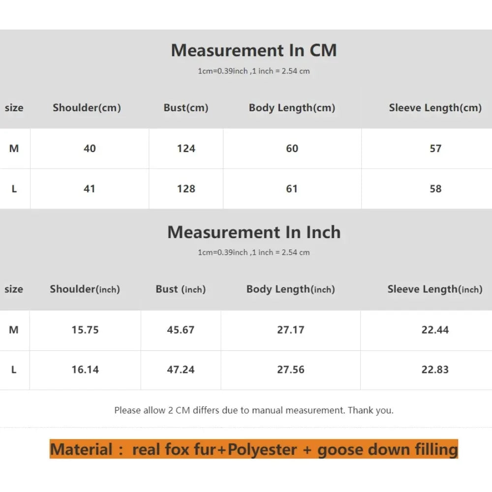 White Goose Down Coat