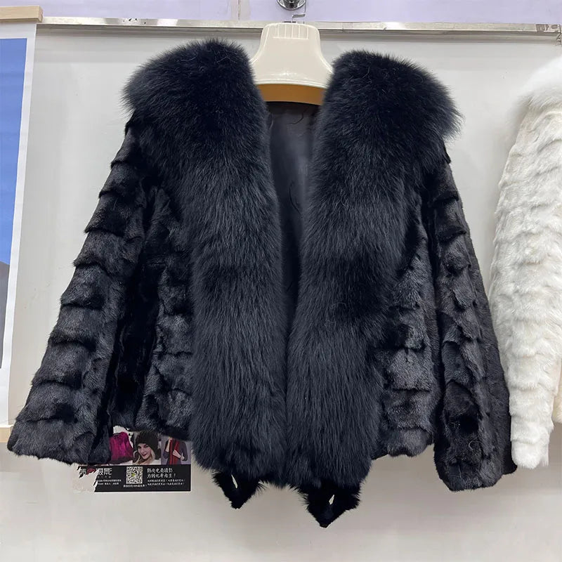 Fur  Collar Coat