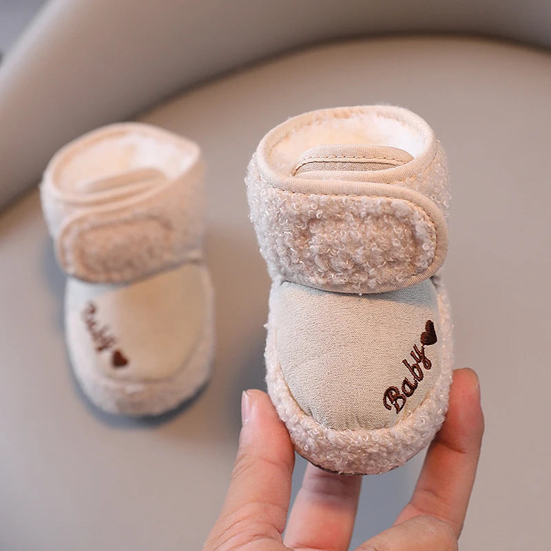 0-18M  Plush Ankle Boot
