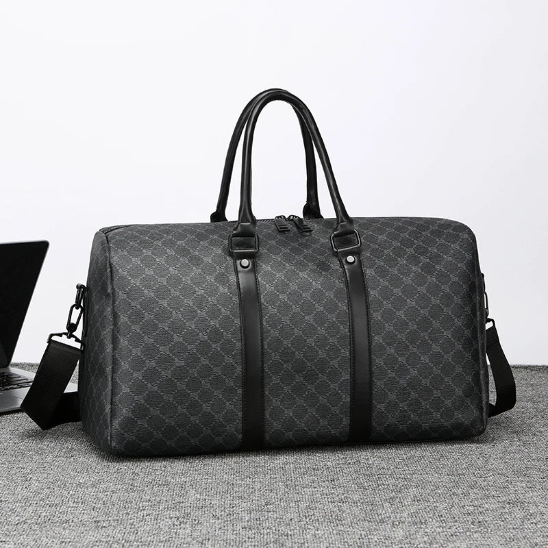Men’s Black Travel Luggage Bag