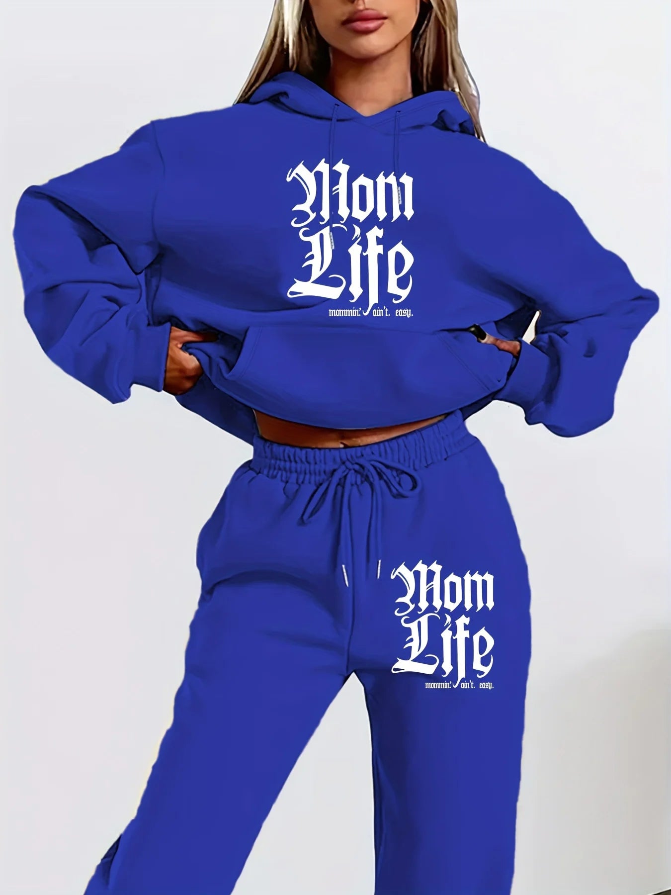 Hoodie Sweat Pants Set