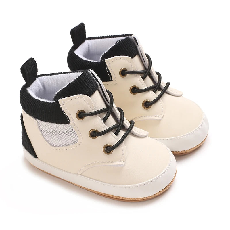 High Top New 0-18M Baby Walking Casual Sports Shoes