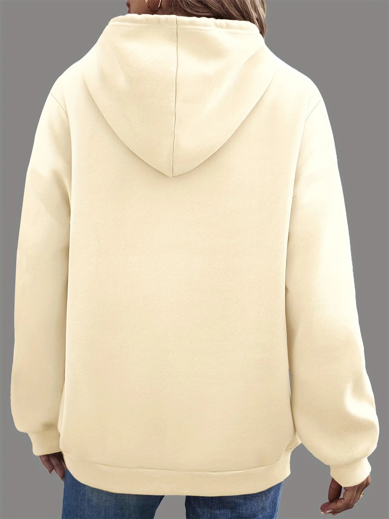 Casual Pattern Printed Long Sleeved Hoodie
