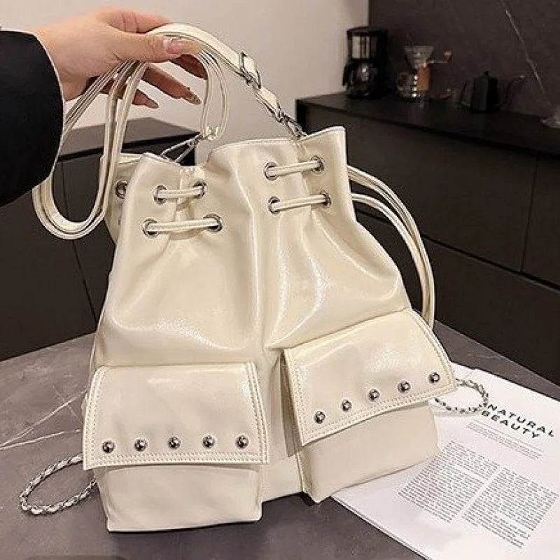 Premium Leather Crossbody Shoulder Purse