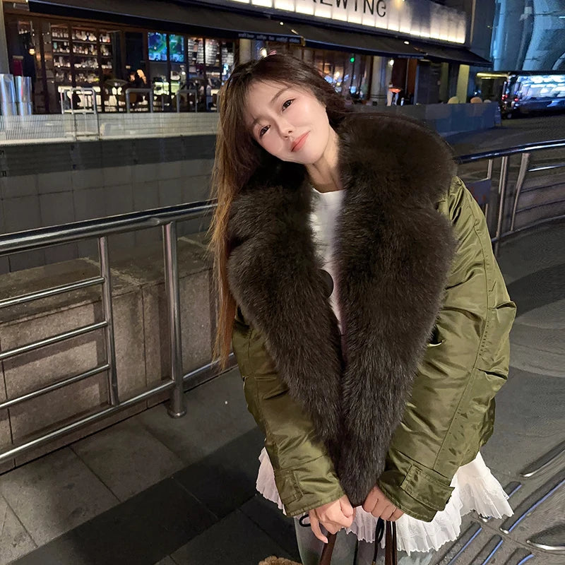 White Goose Down Coat