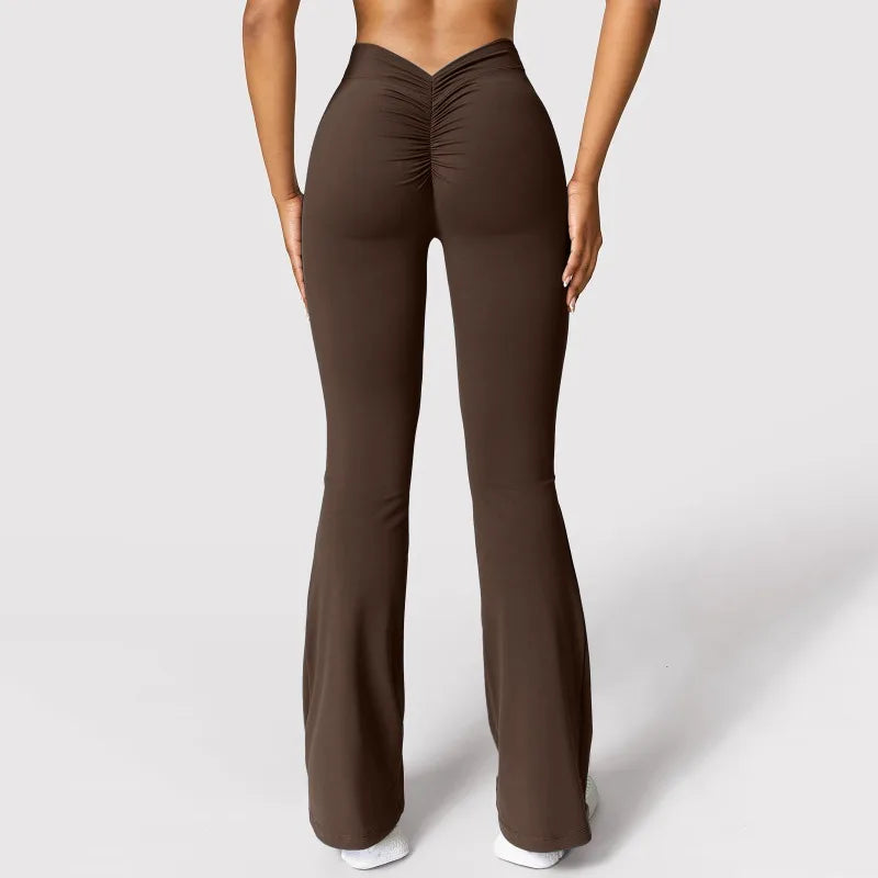 Women V-back High Waist Gym Pant