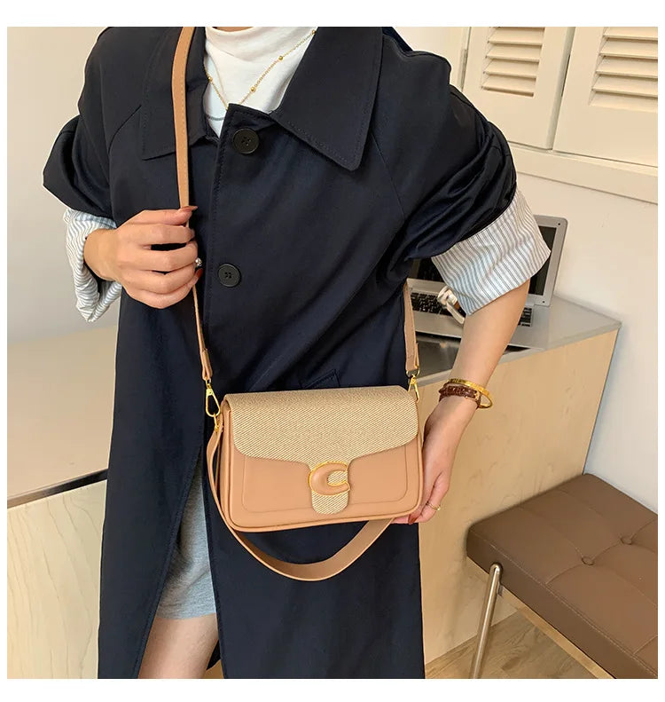 Patchwork Crossbody Purse