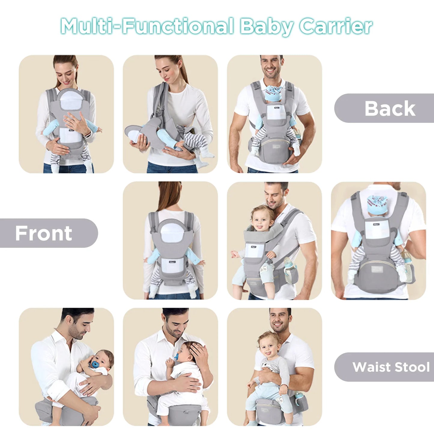 Baby Wrap Sling Travel Backpack