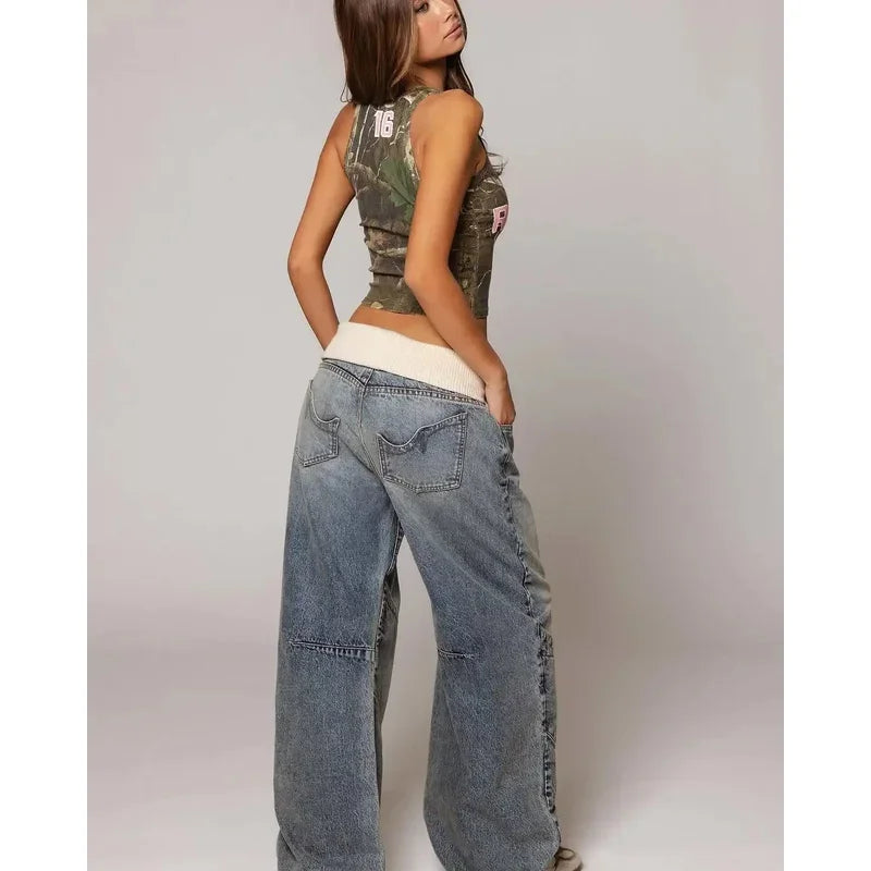 Stitching Joker Retro Jean