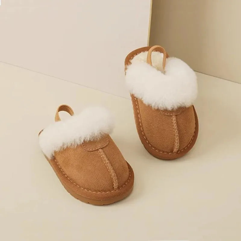 Casual Soft Soled and Plush Baby Shoes
