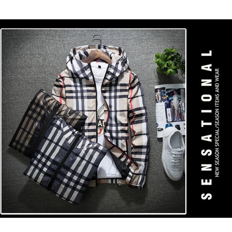 Classic Plaid Breath Jacket